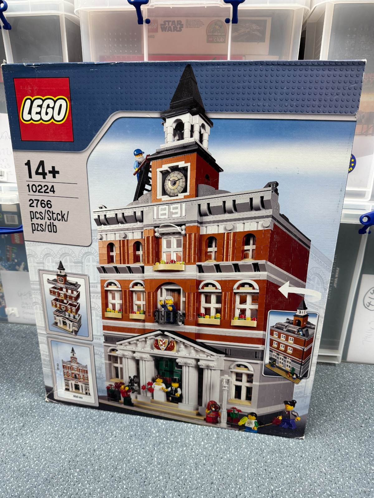 LEGO 10224 Town Hall Modular Building Creator Expert New Ref 3 - Image 3