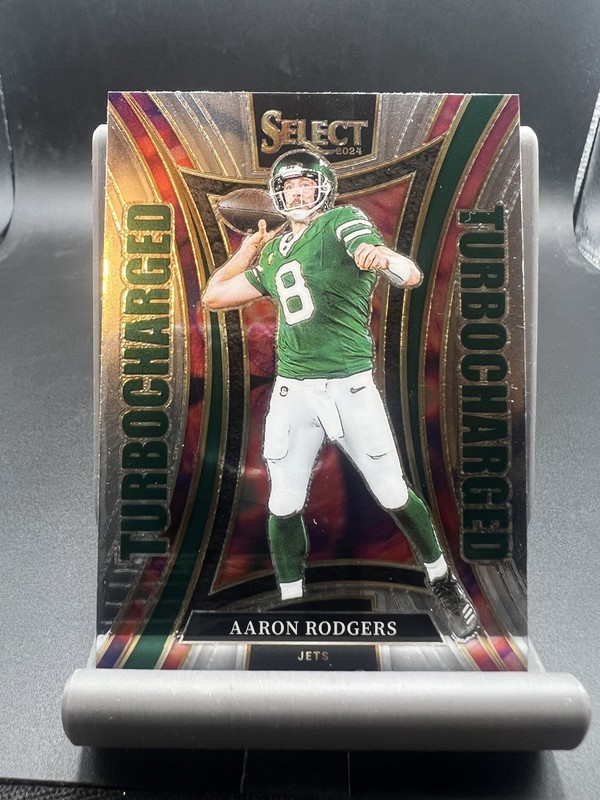 2024 Panini Select - Turbocharged Aaron Rodgers #8