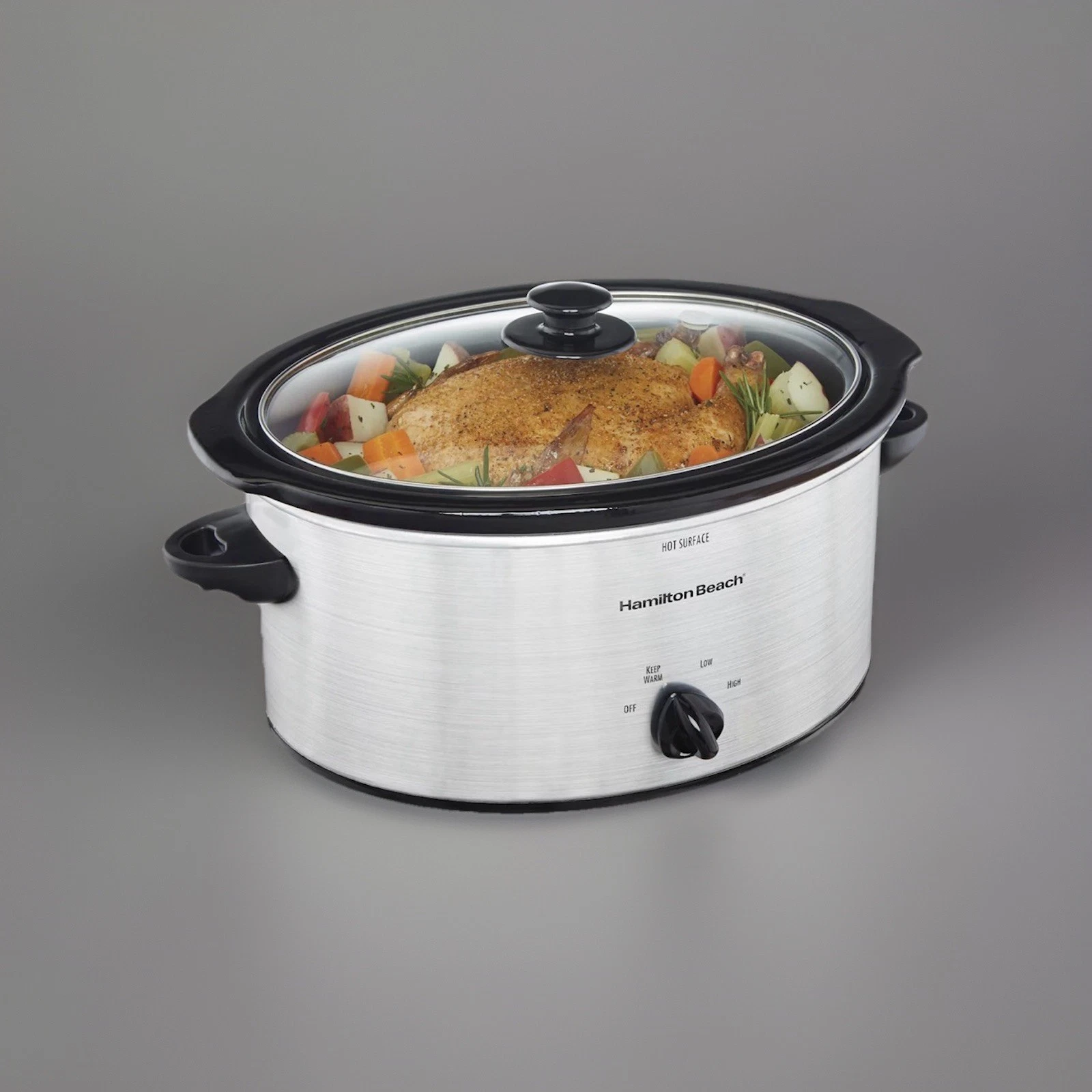 Hamilton Beach 5-qt. Oval Slow Cooker. New In Box. Model no. 33156R