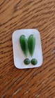 Jade Tear Drops And Jade Stones Twopaper backing Each w / 4 Stones good deal  — photo 6