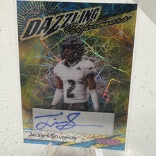 2024 Leaf Vivid JaLewis Solomon Dazzling Performers #DP-JS1 Autograph 1 of 1