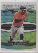 2020 Panini Prizm Brilliance White Wave Prizm Jose Altuve #B-7 00e8