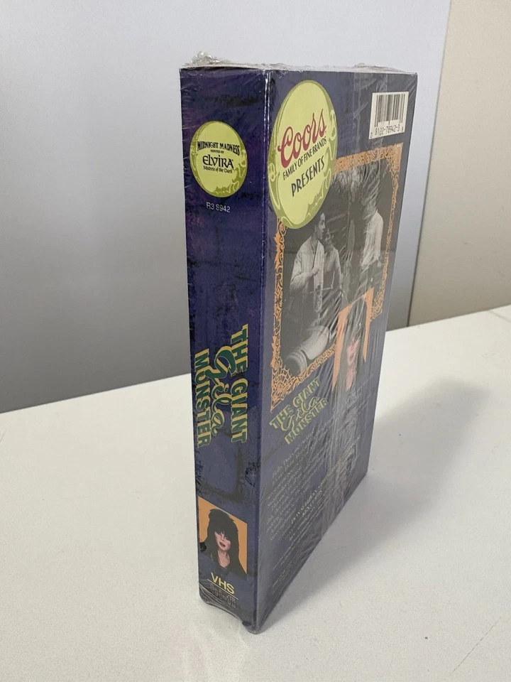 Elvira Midnight Madness Coors PresentsThe Giant Gila Monster VHS New Sealed - Image 3 of 4