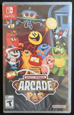 Namco Museum Arcade Pac - Nintendo Switch - NEU & SEALED - Free Fast P&P