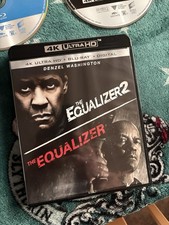 The Equalizer 1 & 2 - 4K UHD + Blu-ray, 2 Movies 4-Disc Set - Denzel Washington