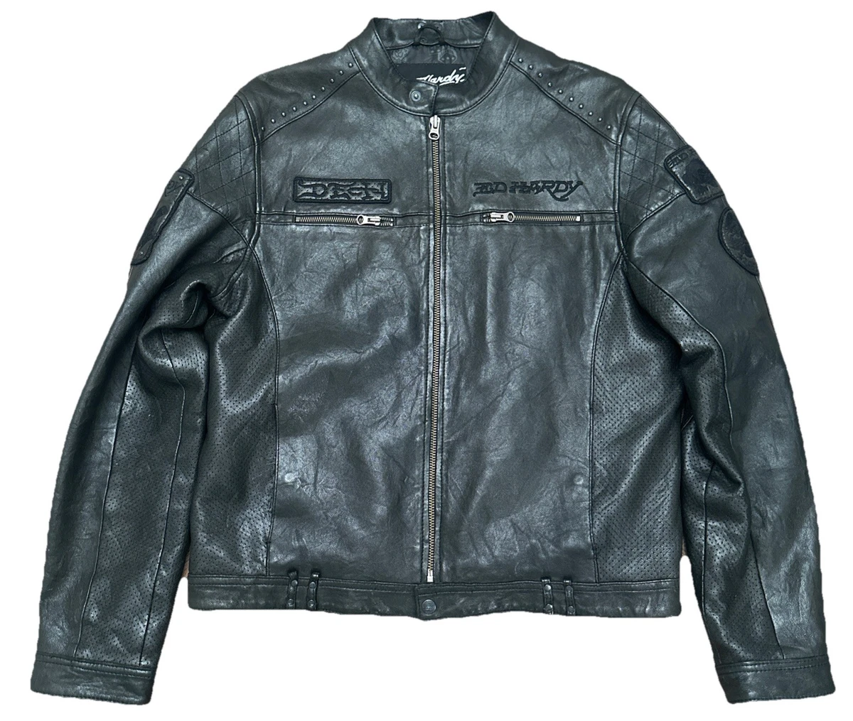 Preços baixos em Ed Hardy Jaqueta de Couro | eBay