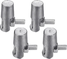 4 Pcs Battery Post Adapter U1 Battery Flag Terminal to Top Post Adapters for Gro