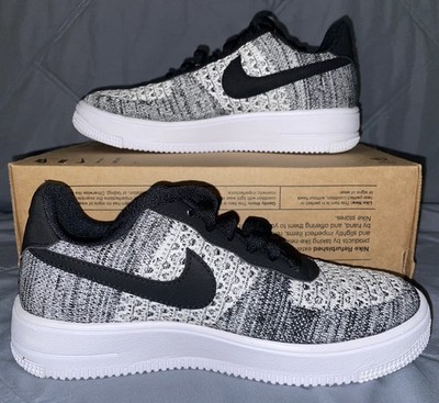 Size 5M/6.5W - Nike Air Force 1 Flyknit 2.0  Oreo  