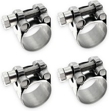 Heavy Duty Hose Clamps 304 Stainless Steel T-bolt Clamp Adjustable Range Heavy Duty Hose Clamps 304 Stainless Steel T-bolt Clamp Adjustable Range