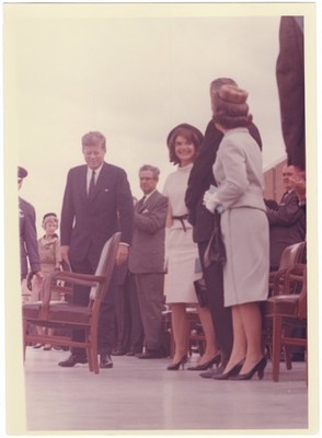 Type I Photograph of John F. Kennedy Less Than 24 Hours Before His Assassination