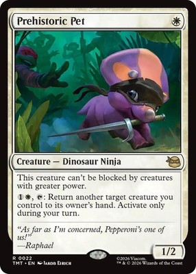 Prehistoric Pet - 22 - NM - Teenage Mutant Ninja Turtles
