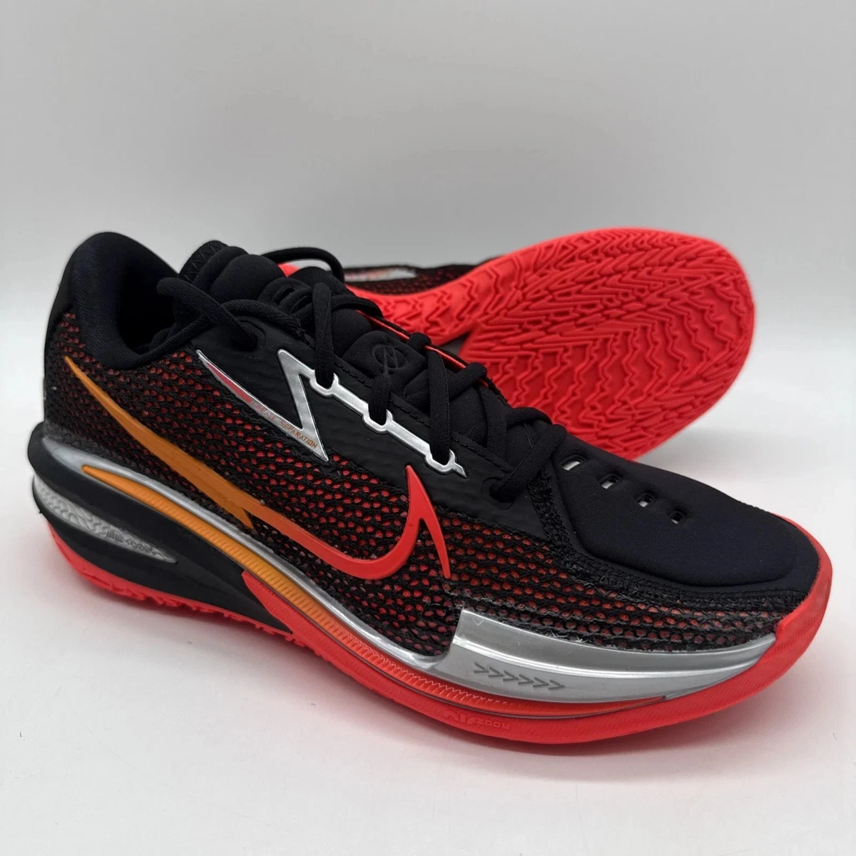 Nike Air Zoom GT Cut Black Bright Crimson for Sale | Authenticity