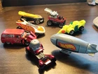 Hot Wheels Car Lot × 7 Red Baron Redline Radio Flyer Goodyear Blimp