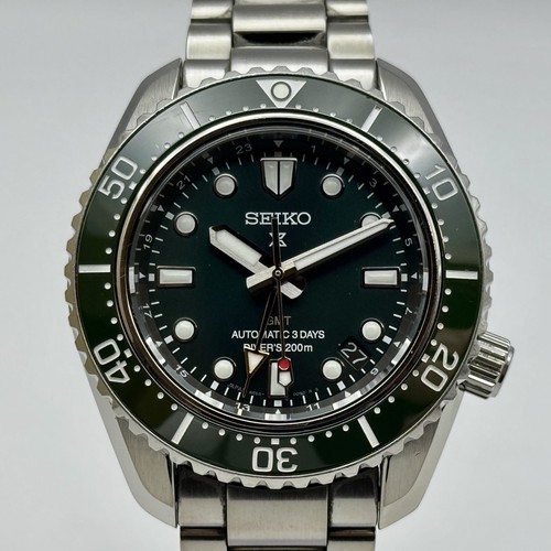 SEIKO PROSPEX SBEJ009 Diver GMT 200M Sapphire Ceramic Bezel Automatic Watch