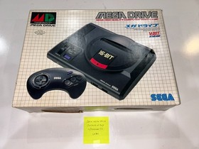 Sega Mega Drive Console Box Japan *US Seller* w Rockman X3 Game Tested Clean #1