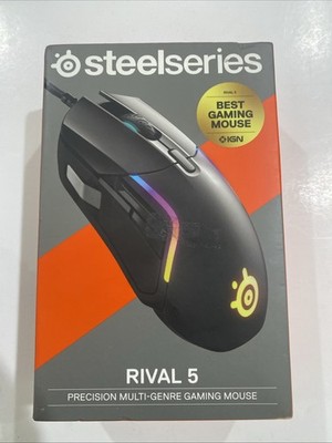 SteelSeries Rival 5 gaming mouse USB wired