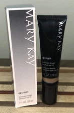 MARY KAY CC Cream Sunscreen Broad Spectrum SPF 15 VERY DEEP 1 fl oz NEW