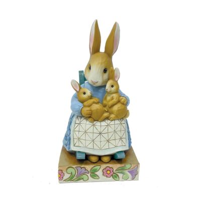 Jim Shore Beatrix Potter Mrs. Rabbit in Rocking Chair 6012488