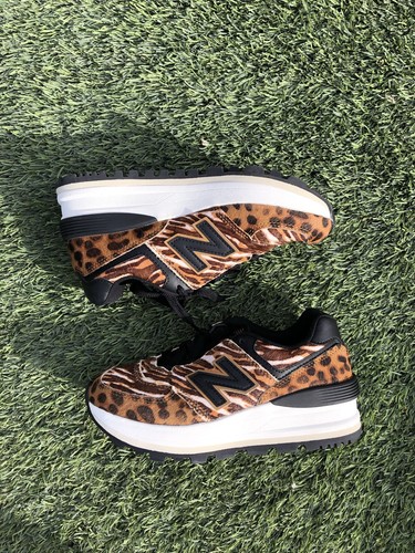 new balance 574 leopard
