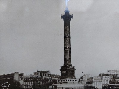 AK, Ansichtskarte, Paris, La place de la Bastille