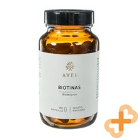 Avel Bioaktive Biotin 90 Kapseln Haar Haut NäGel Nervensystem Energie