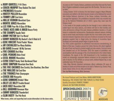 CD - VA -Booze Party - The Rockers   90 Years Prohibition