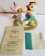 WDCC Mr. Duck Steps Out Oh Boy What A Jitterbug L.E. #1404/5000 W COA Crazing
