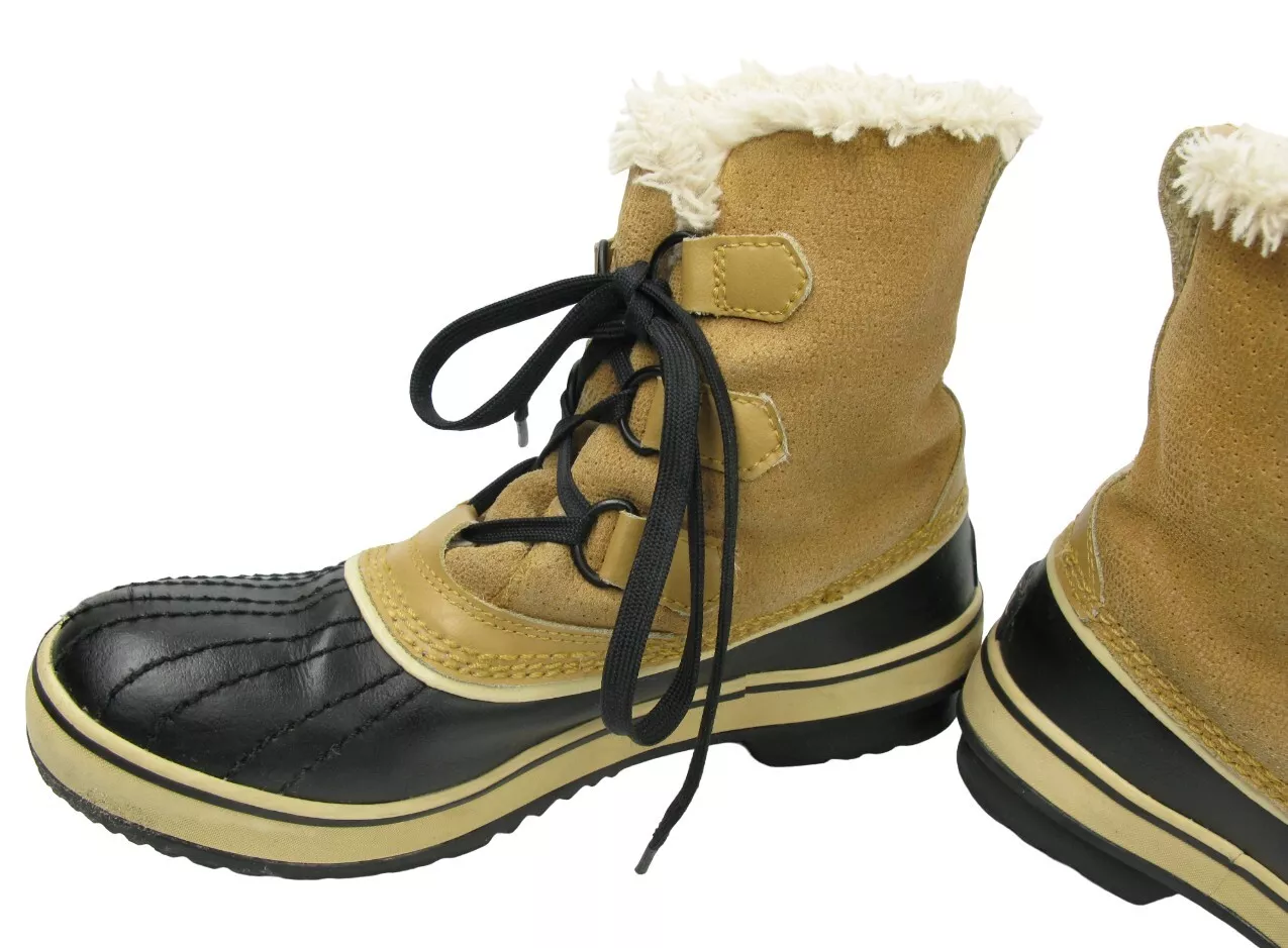 sorel tivoli leather insulated waterproof snow boots