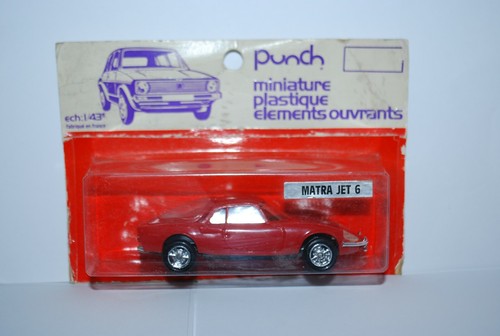 Punch Minialuxe Matra Jet 6 Rouge 1970 - Miniature 1/43 Neuve Sous Boîte - Voiture De Sport Française