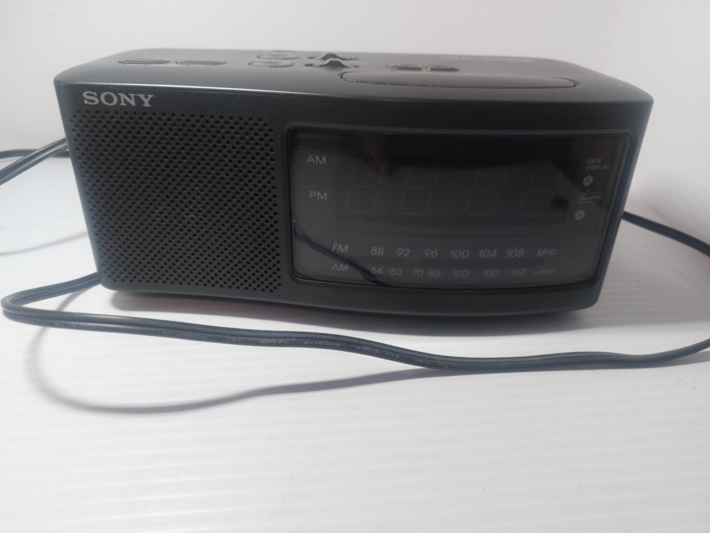 Sony Dream Machine Model ICFC740, FM/AM Dual Alarm Clock Radio, Tested