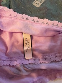 Victoria Secret 5 pack No Show Lace Panty Lot Sexy S M L XL XXL cheeky floral