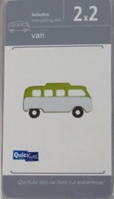 QuicKutz Van 2x2 2 cutting die KS-0994