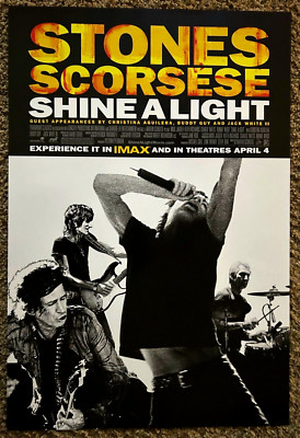Shine A Light (2008) Original 27x40 DS Rolled Poster - Rolling Stones - Jagger