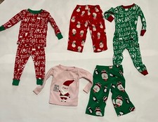 Infant size 18 month Christmas lot pants tops 7 pieces Girl / Boy Winter
