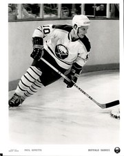 PF6 Original Photo PHIL GOYETTE 19870-71 BUFFALO SABRES NHL ICE HOCKEY CENTER