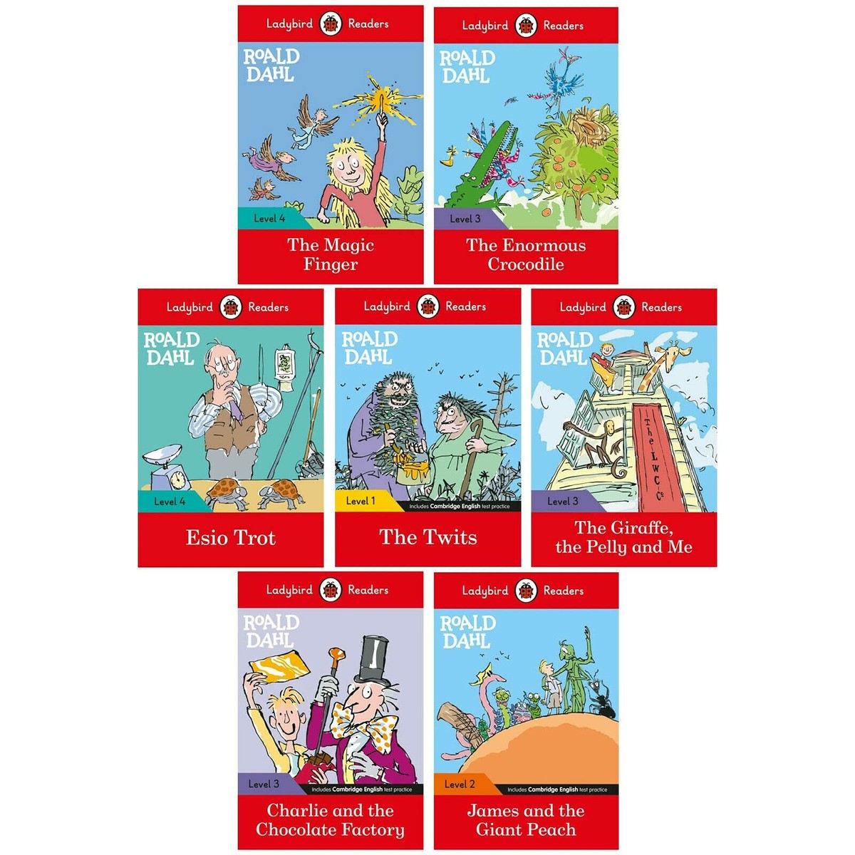 Ladybird Readers レベル2・3 ・4セット