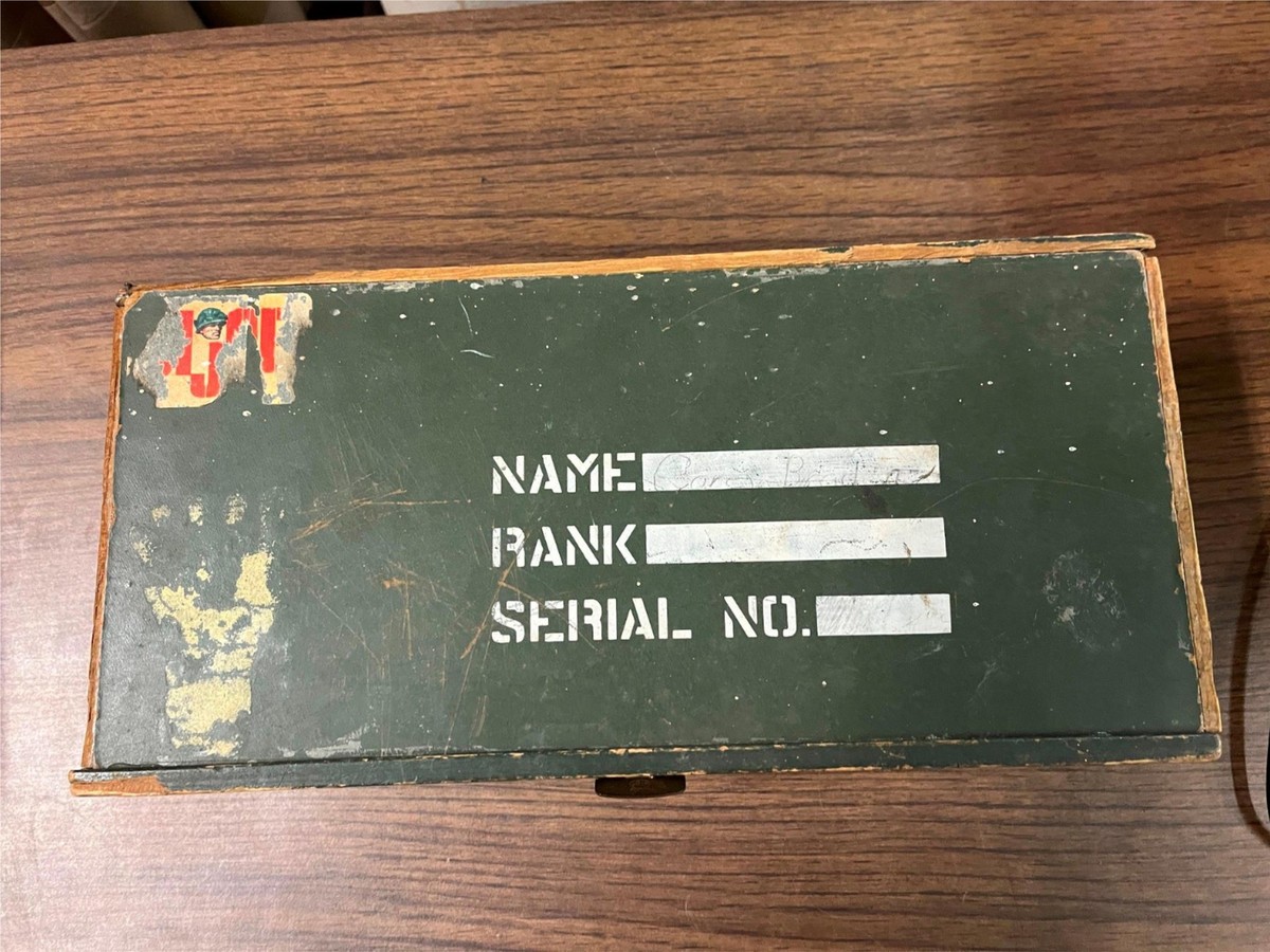 VTG 1964 GI Joe Army Soldier Foot Locker 12