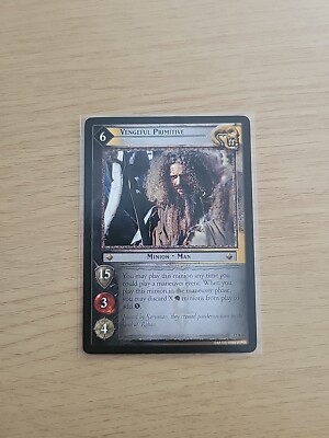 LOTR TCG ROS Rise of Saruman Set VENGEFUL PRIMITIVE 17r65 LP/NM