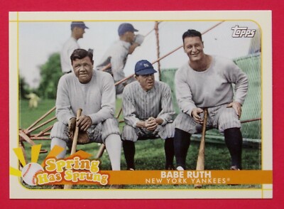 2020 Opening Day Spring Has Sprung Inserts  - Pick Your Cards