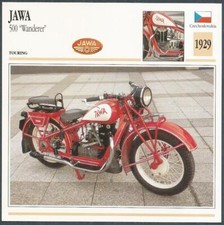 EDITO-SERVICE S A OLDTIMER MOTORRÄDER-1929-JAWA-500 WANDERER