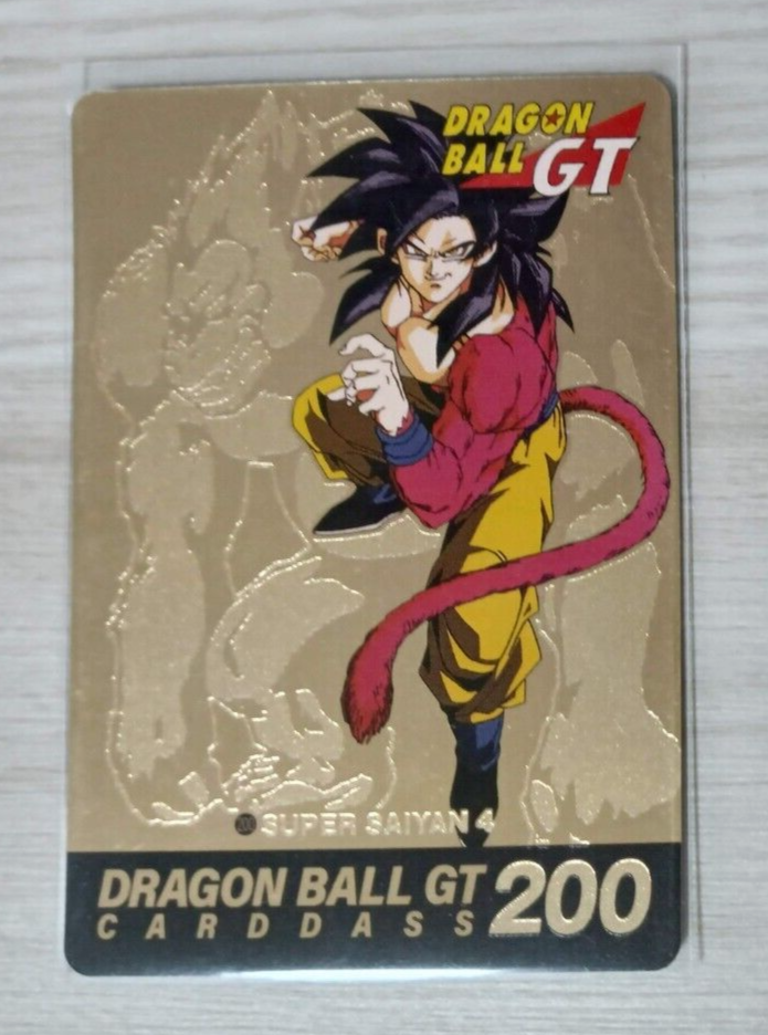 OOAK DRAGONBALL GT CARDDASS Part29 Gold Card No.127 1127 Super