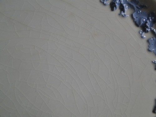 Wedgwood 2804, Edme w/ Lavender / Blue Grapes: Dinner Plate, 10 1/4", Discolor - Picture 3 of 8