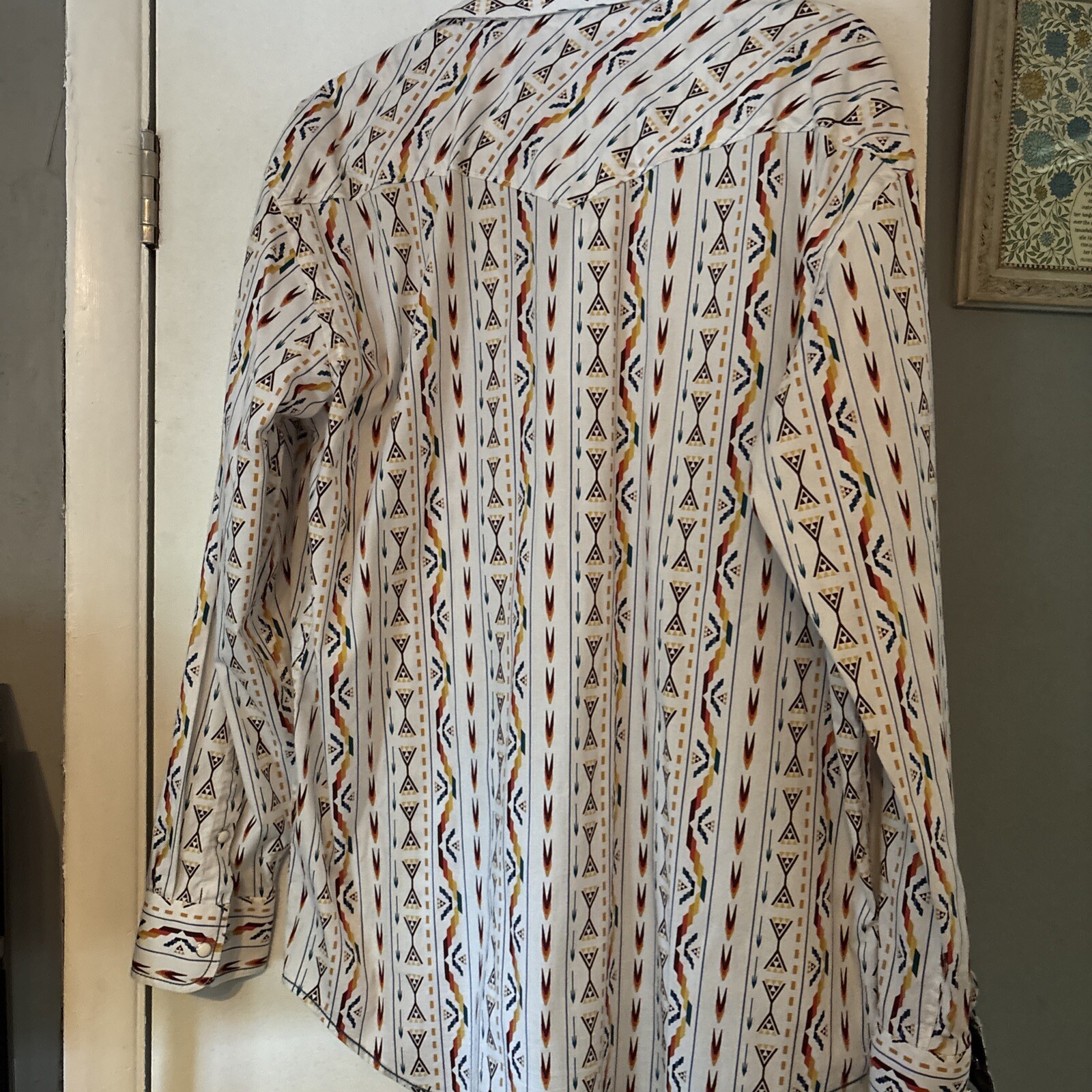 Panhandle southwest pattern pearl snap- Large - image 5