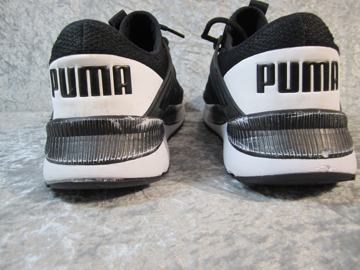 Puma Pacer Future Classic  Mens Black Sneakers Casual Shoes 380598-01 Puma Mens Pacer Future Classic 380598-01 Black Running Shoes  main image 2