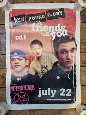 New Found Glory My Friends Over You Cd1 Poster