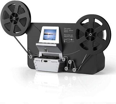 #ad 8mmamp;Super 8 Reels to Digital MovieMaker Film Scanner Converter Film Digitizer $239.19