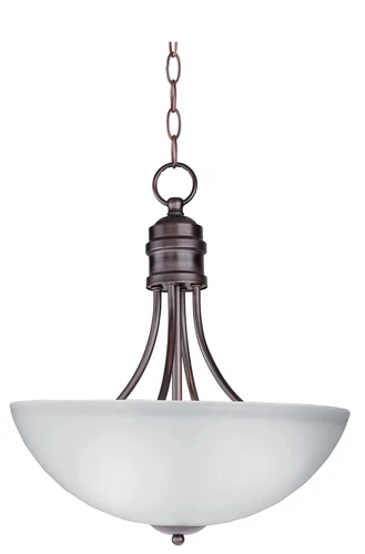 Maxim 10044FTOI Bronze 3-Light 15.5"W Pendant Ceiling Light Logan Collection - Picture 1 of 3