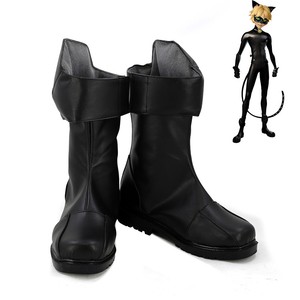 Details About Miraculous Ladybug Cat Noir Cosplay Shoes Women Boots