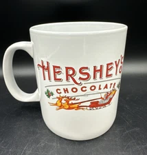 Hershey's Chocolate Large Coffee Cup Vintage Style Christmas 32 oz. Mug