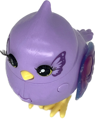 Little Live Pets Farbe Lila Vögelchen Gebraucht ca. 9cm Gut R435